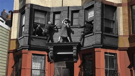 The photobook isn't for the faint of heart. Vintage Crime Scene Photos Superimposed on Modern NY ...