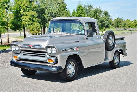 All American Classic Cars 1959 Chevrolet Apache Stepside Pickup Truck