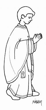 Sacerdote Misa Catequesis Eucaristia Arguments sketch template