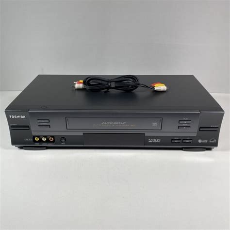 Toshiba Hi Fi W614 VHS VCR Player 4 Head Stereo For Sale Online EBay