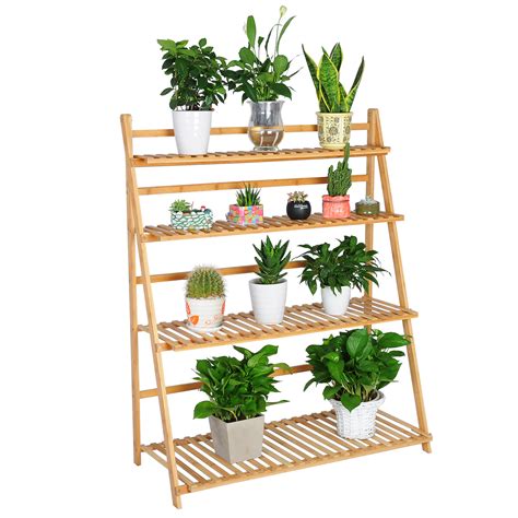 Maybe you would like to learn more about one of these? Pflanzenregal Blumentreppe Standregal Garten Bambus ...