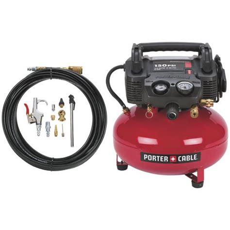 Porter Cable 150 Psi 6 Gal Oil Free Pancake Compressor 770840 Pep Boys