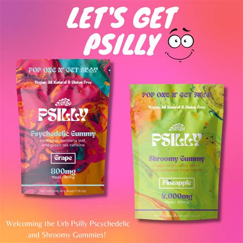 Lets Get Psilly Introducing The Urb Psilly Psychedelic And Shroomy