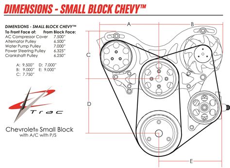 5 7 Chevy 350 Belt Diagram F