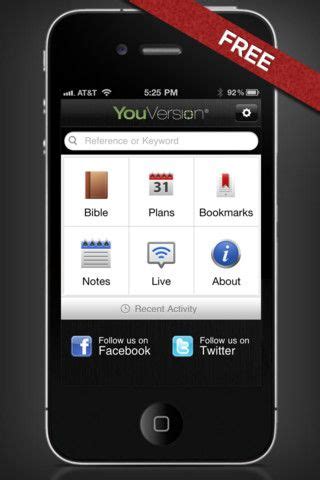 Logos bible app from faithlife. You Version Bible iPhone App. So easy to read and several ...