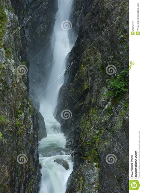 Waterfalls Gorge Stock Photo Image Of Erosion Vertical 28942674