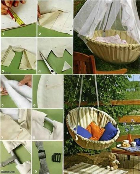 Get ready to kick back and lounge in style with these amazingly. Tips On How To Make An Fabric Hammock Chair - DIY | Diy ...
