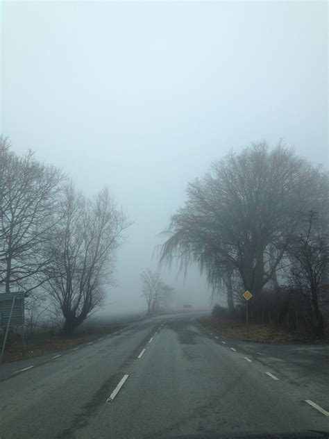 Wallpaper Landscape Snow Winter Morning Mist Highway Freezing