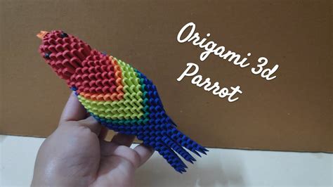 Origami Parrot Origami Bird Origami Animals Origami Paper 3d