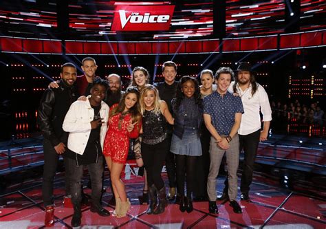 Meet The Voice Season 10 Top 12 See Whos Going On To The Live Shows