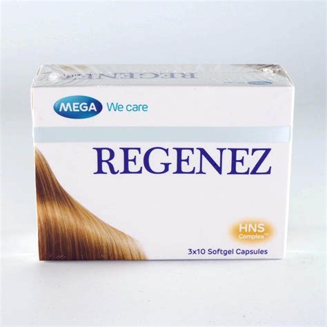 เช็คราคา Mega We Care Regenez (30แคบซูล) ผลิตภัณฑ์เมก้า วีแคร์ รีจีเนซ ...