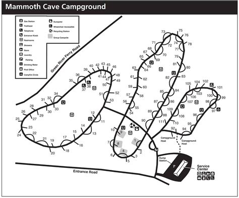 Mammoth Cave Campground Map Tmbtent