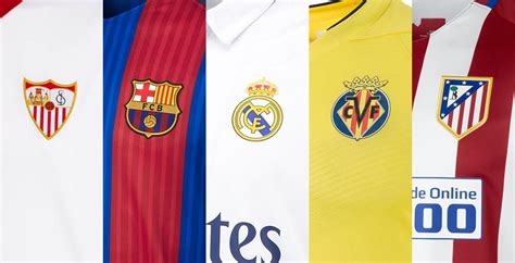 (matches won, matches drawn, matches lost, goals scored, goals conceded). 2016-17 La Liga Kits Overview - All New 16-17 Shirts ...