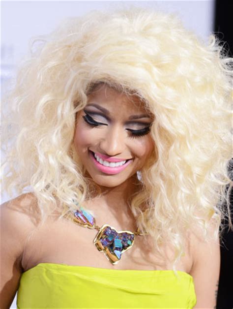Nicki Minaj Blonde Big Hair At The 2013 American Music Awards Awards