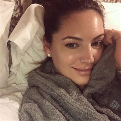 Kelly Brook Takes To Instagram To Share Makeup Free Post Facial Selfie
