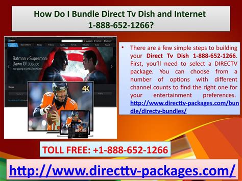 How Do I Bundle Direct Tv Dish And Internet 1 888 652 1266 Direct Tv