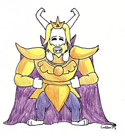 Undertale Asgore By Themelloyman On Deviantart