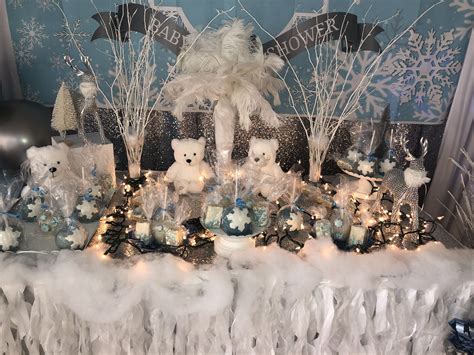 Winter Wonderland Baby Shower Christmas Babyshowerideas