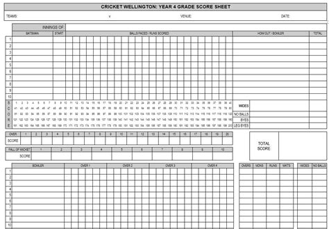 Image Result For Cricket Score Sheet Volleyball Score Sheet Volleyball