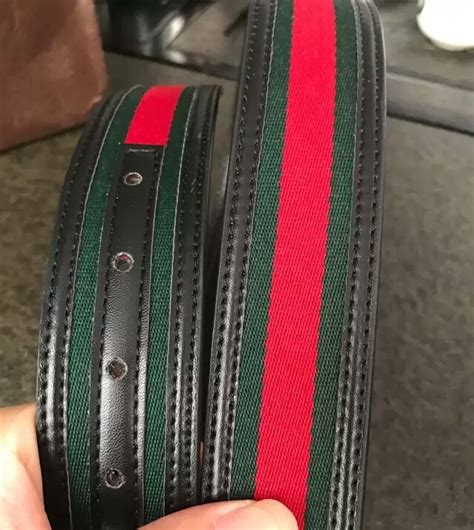 Fkers999 Gucci Classic Red Green Stripe Belt