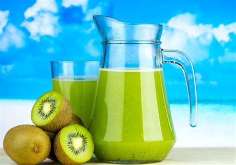 Fresh Kiwi Juice Recipe Kiwi Recipes
