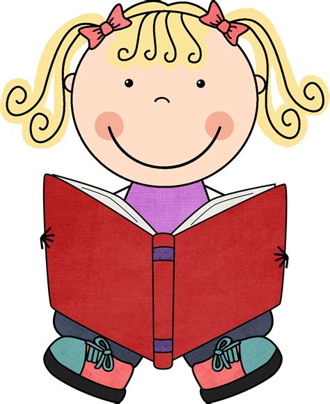 Kids Reading Book Clipart Free Download On Clipartmag