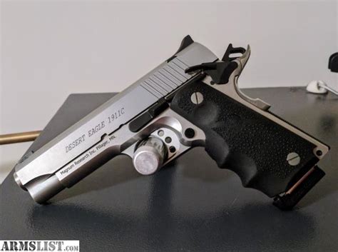 Armslist For Sale Desert Eagle 1911 C Stainless W Laser Grips