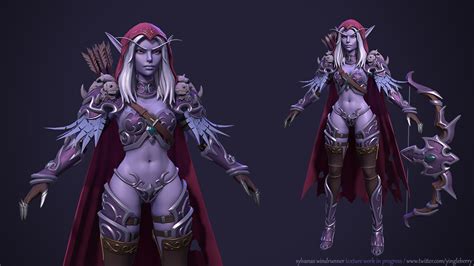 Sylvanas Windrunner World Of Warcraft Character — Polycount