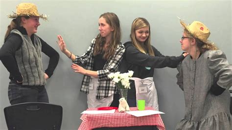 Via late latin from greek drama, from dran 'do, act'. Drama Class Tableaux - YouTube