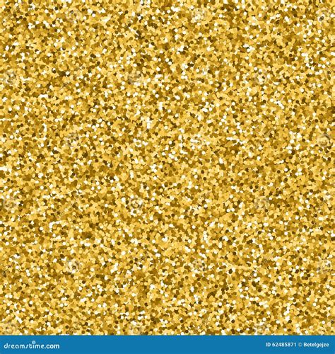 Vector Seamless Golden Glitter Pattern Stock Vector Image 62485871