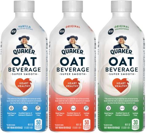 As oat milk has soared in popularity, more and more brands have launched their own versions. Quaker Releases New Oat Milk Dairy-Alternative Line ...