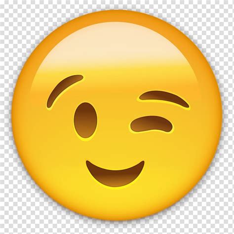 Wink Emoji Transparent