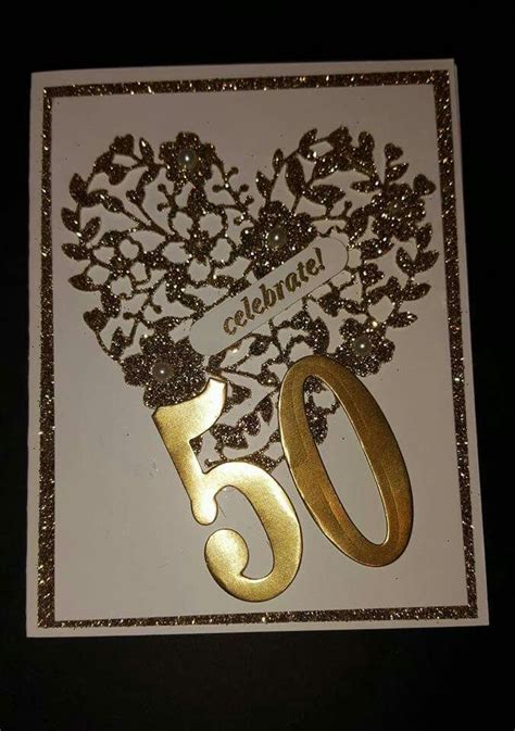 Ideas About 50th Anniversary Cards On Pinterest Wedding Anniversary