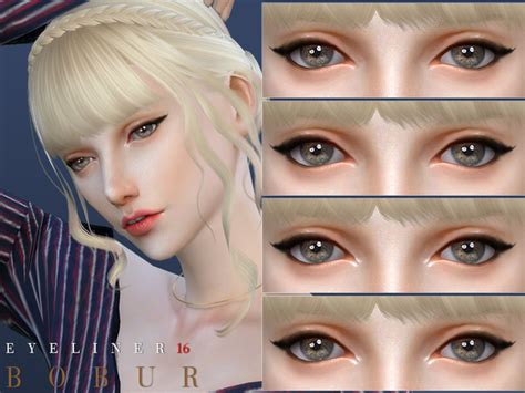 Eyeliner 16 By Bobur3 At Tsr Sims 4 Updates