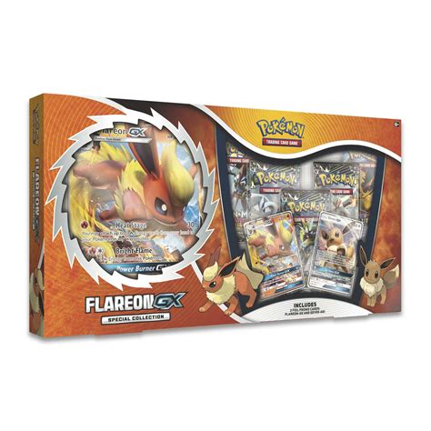 Flareon is a quadruped mammalian pokémon. Pokémon TCG: Flareon-GX Special Collection | Pokémon Center