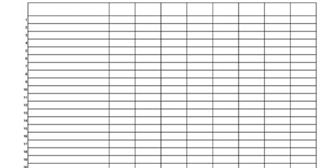 Printable Free Blank Excel Spreadsheet Template Printable Templates