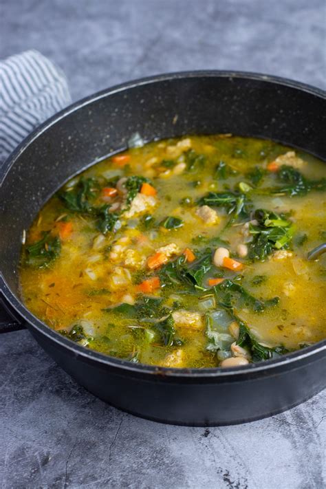 White Bean And Kale Soup Healthier Steps