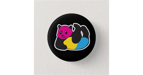 Pansexual Panda Lgbt Pride 3 Cm Round Badge Uk