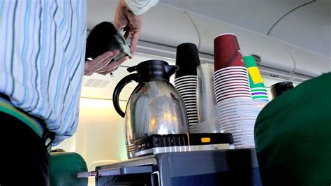 Airline Attendant Warns Passengers Not To Drink The Coffee On