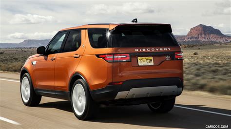 2018 Land Rover Discovery Hse Td6 Color Namib Orange Us Spec Rear