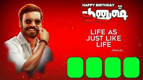 Скачать стоковые фото birthday banner. Happy Birthday Dhanush | Dhanush Birthday Banner Green ...