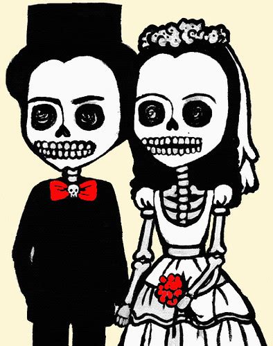Bride And Groom Skeletons Modified From Mg2 I Flickr