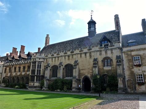 Cambridge Peterhouse College Dining Hall Old Court Pet Flickr