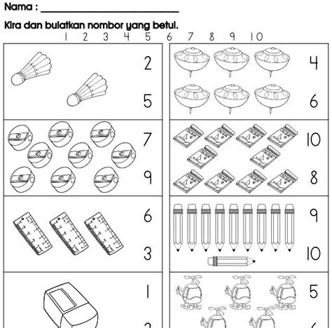 Latihan Matematik Tadika Riset