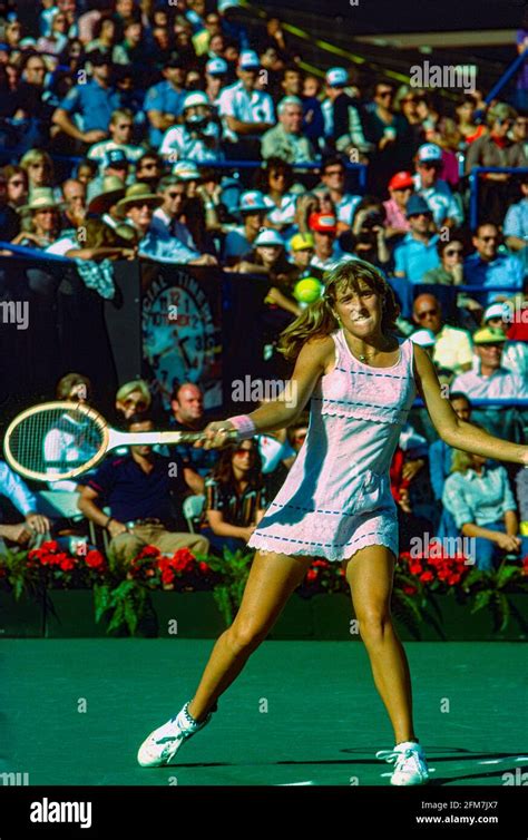 Tracy Austin Usa Wins The 1979 Us Open Tennis Championships Stock