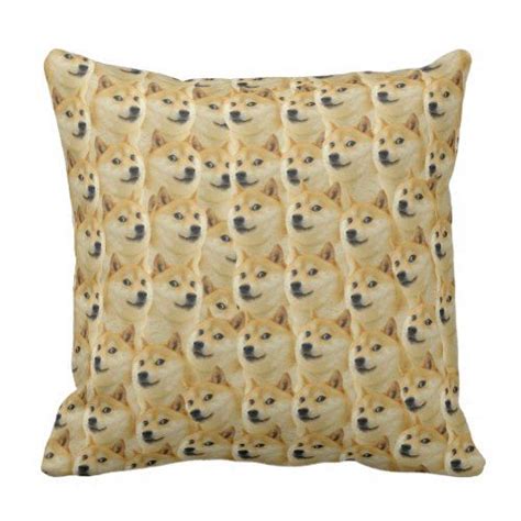 Shibe Doge Fun And Funny Meme Adorable Throw Pillow Throw Pillow Dog