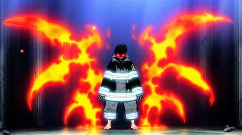 Fire Force Shinra Kusakabe Anime Fire