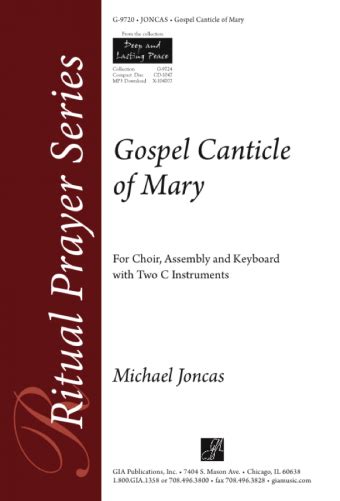 Gia Publications Gospel Canticle Of Mary