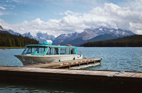 All Aboard The Maligne Lake Cruise Has Officially Set Sail For The