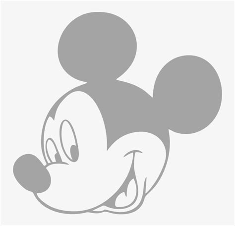 Mickey Outline Vector File Mickey Mouse Icon Png Free Transparent
